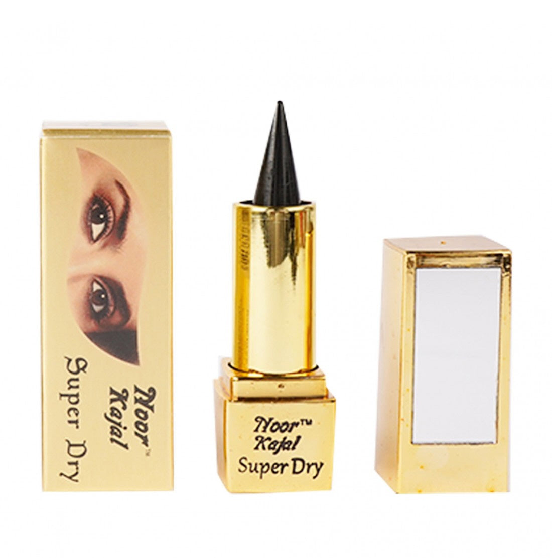 Noor Kajal Gold Super Dry – diepzwarte Arabische kajal, waterdicht