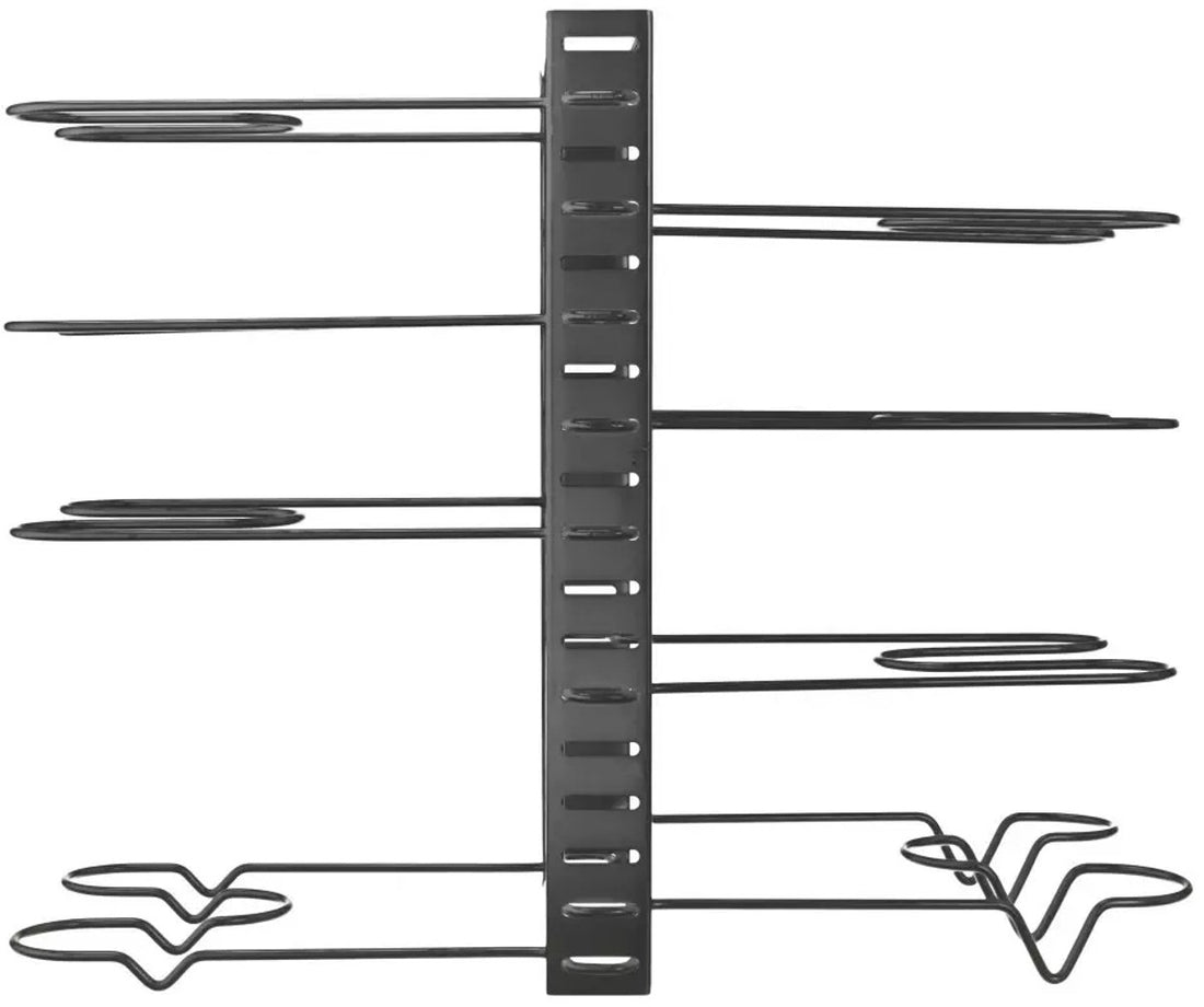 Kinghoff KH1640 pannen organizer – 8 verstelbare vakken, zwart, 47 x 38 cm – foto 4