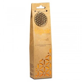 Organic Goodness geurkaars Palo Santo & cederhout – sojawas in glazen pot – foto 3