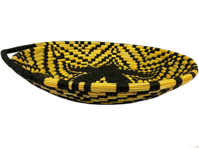 Moroccan Flat Berber Basket – Ø45 cm