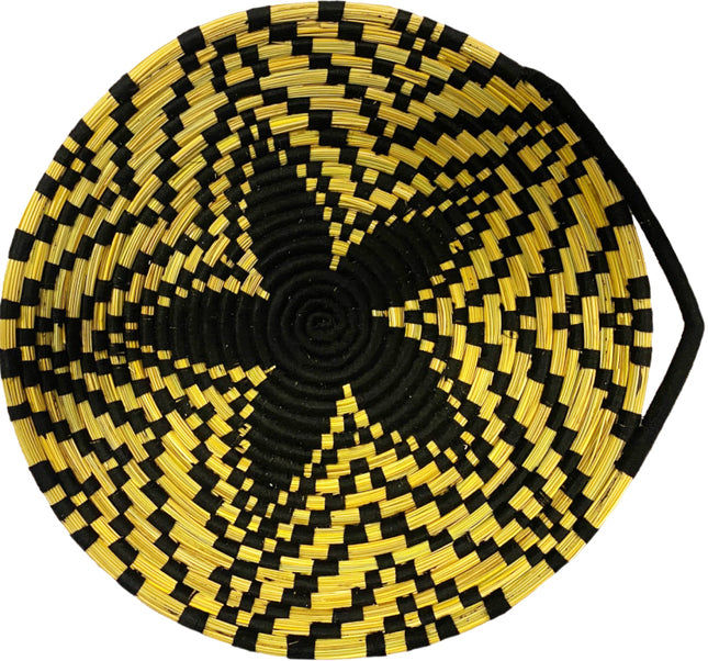 Moroccan Flat Berber Basket – Ø45 cm