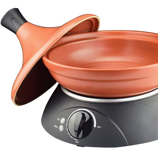 Elektrische tajine PROKA – keramische pot 2 liter, 300 W – foto 5