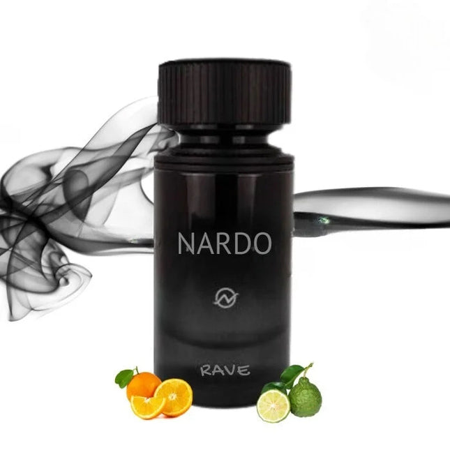 Lattafa Rave Nardo Black eau de parfum 100 ml – frisse houtachtige herengeur