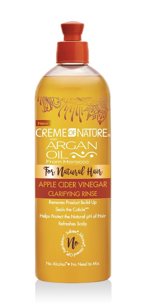Creme of Nature Apple Cider Vinegar diepreiniger met arganolie (appelazijn)