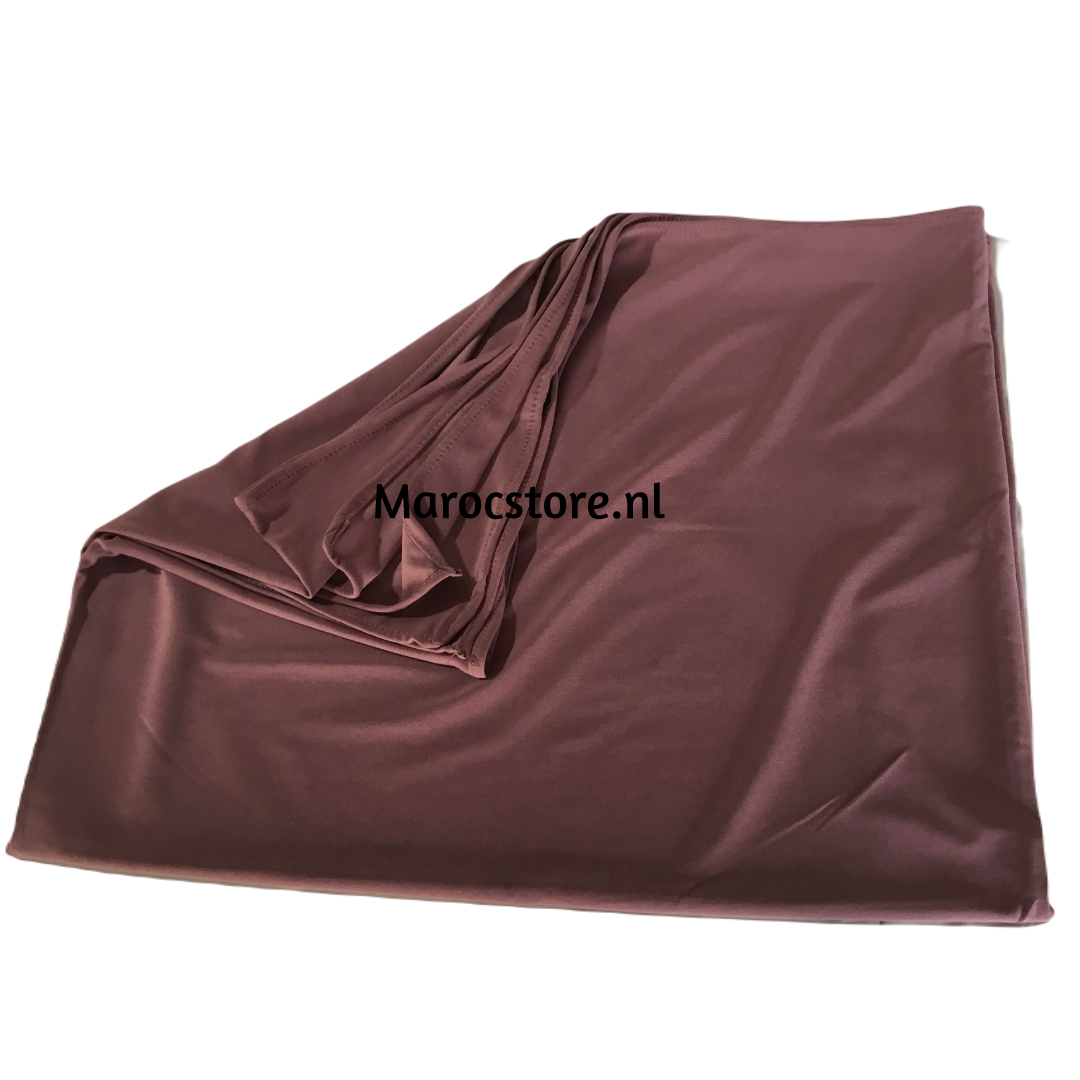 Premium stretch jersey sjaal – hoofddoek die blijft zitten, 180 x 70 cm – foto 5