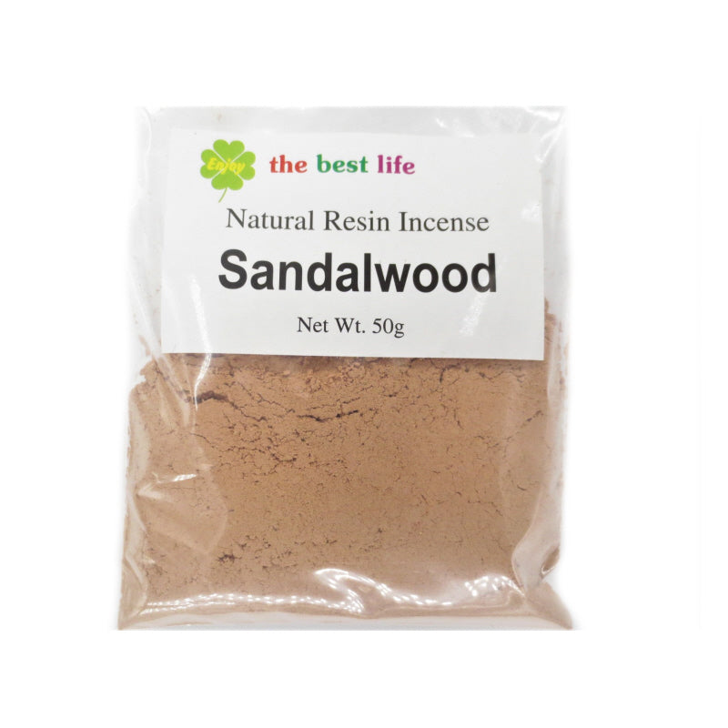Harswierook sandalwood – resin wierook voor de brander, 50 gram