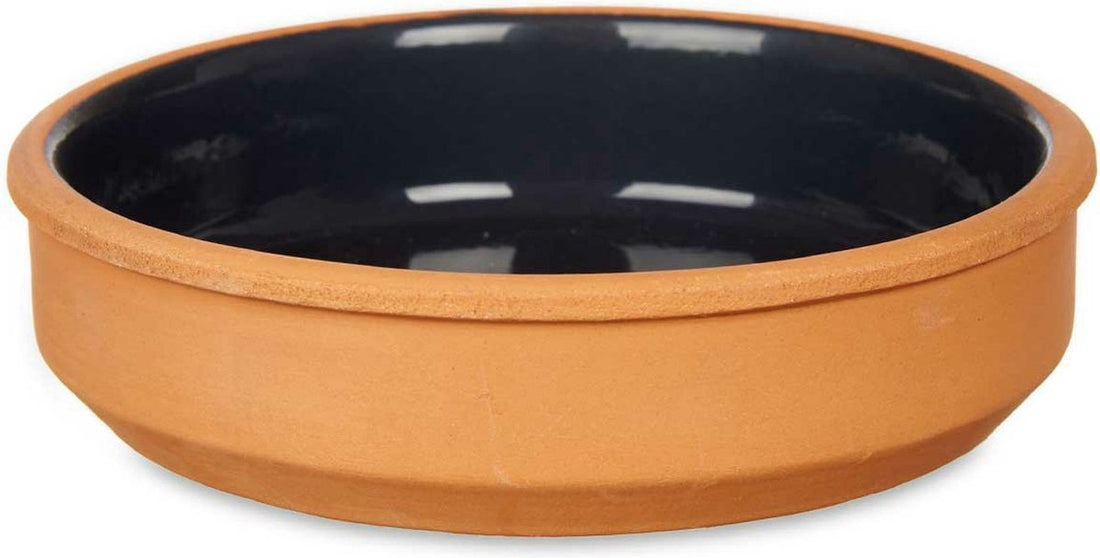 Tapas schaaltjes set van 4 van La Dehesa – terracotta/zwart, Ø 16 cm – foto 3