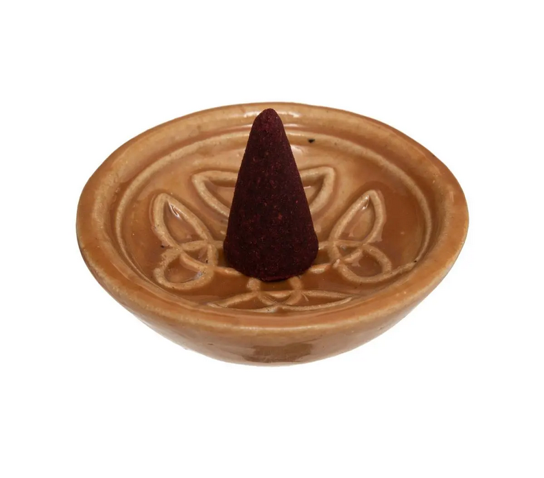 Incense Cones with Holder - Incense Cones and Holder - Vanilla & Spices