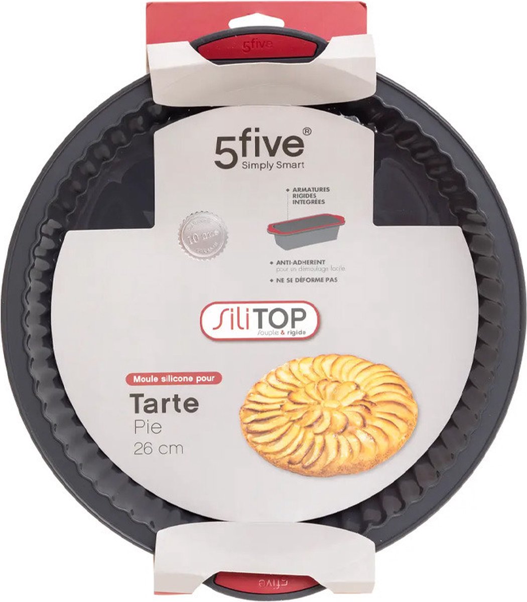 Secret de Gourmet taartvorm Backery Pro – antiaanbaklaag, Ø 26 cm, zwart – foto 2