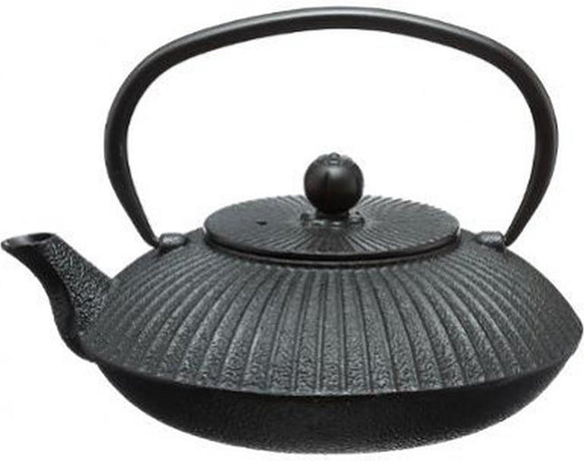 Secret de Gourmet gietijzeren theepot 0,8 liter – met zeef voor losse thee