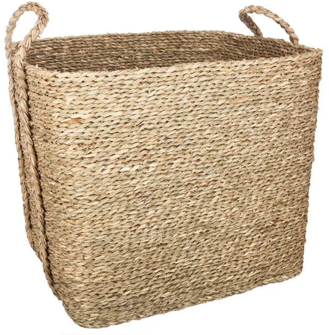 Set of 3 wicker storage baskets
