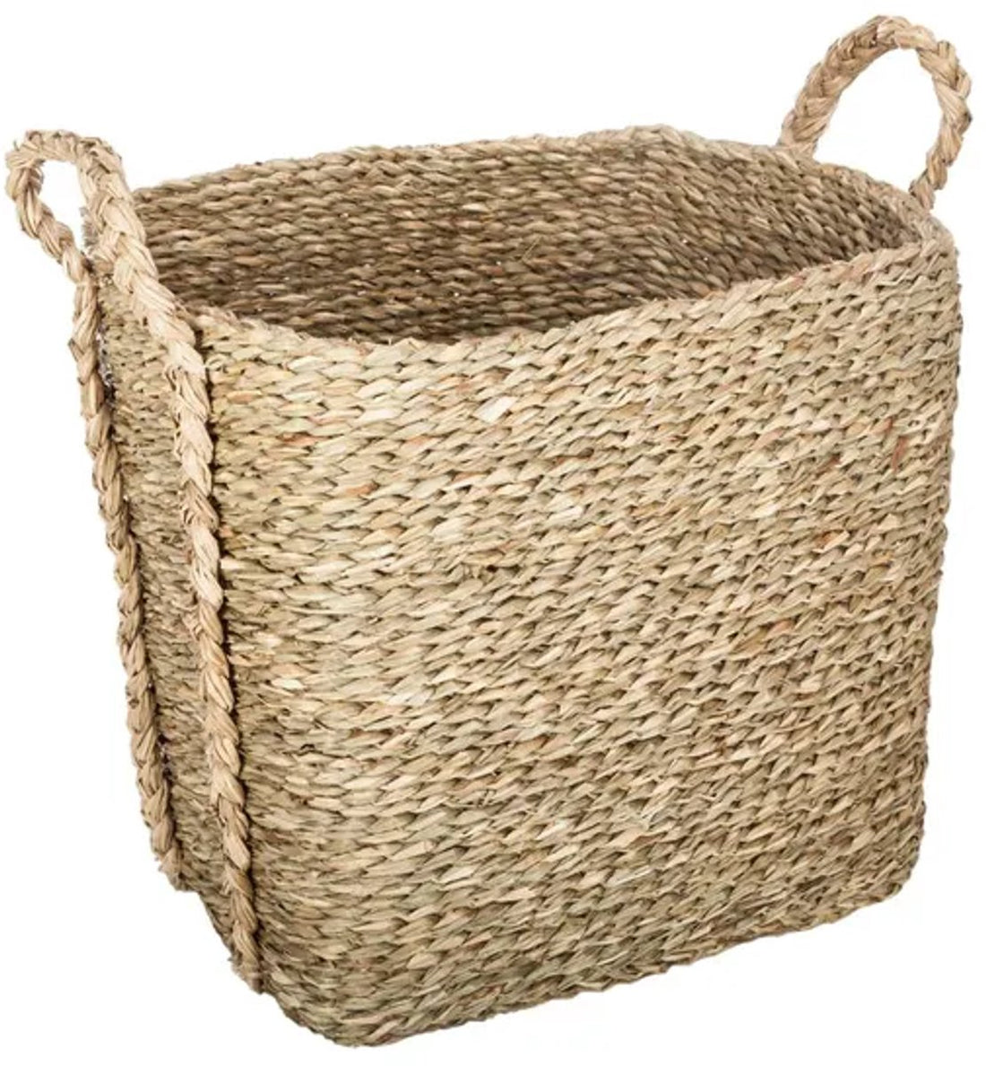 Set of 3 wicker storage baskets