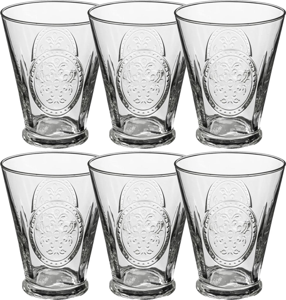 Secret de Gourmet tumbler glazen Carmela – set van 6 drinkglazen, 34 cl