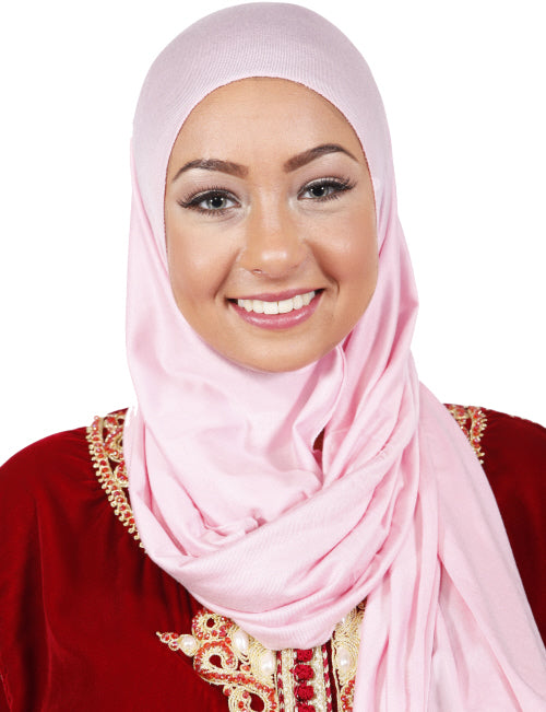 Katoenen stretch sjaal – hoofddoek van katoen, niet doorschijnend, 170 x 60 cm – foto 18