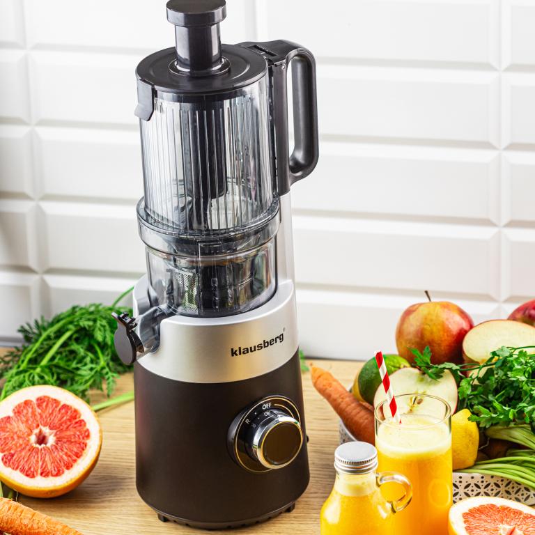 Klausberg KB-7871 slowjuicer – cold press juicer met brede vulopening, 180 W – foto 5
