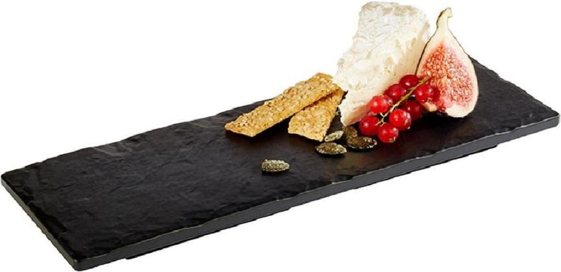 Leisteen serveerplank voor sushi en snacks – 10 x 30 cm
