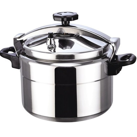 Snelkookpan 6 liter – aluminium pressure cooker (hogedrukpan)