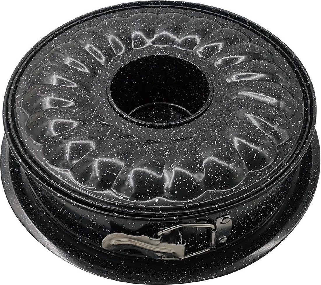 Kinghoff taartvorm 24 cm met cupcake-binnenkant – antiaanbaklaag