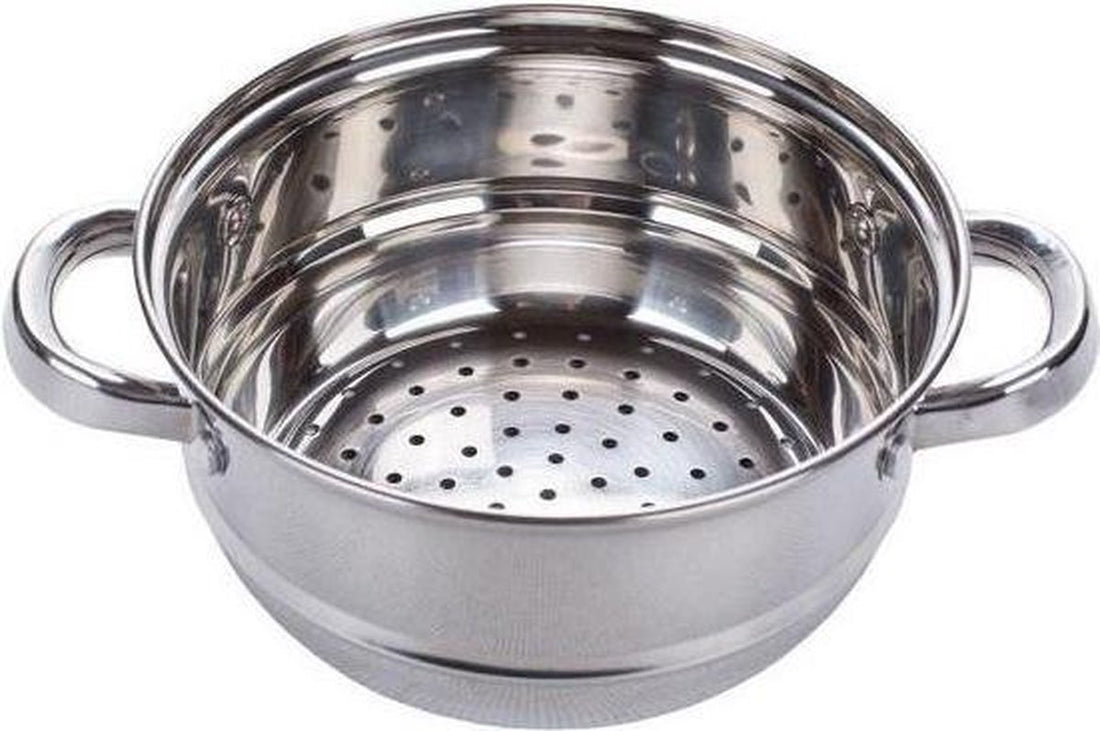 Kinghoff stoompan Ø 18 cm – 4-delige groentestomer van RVS, ook inductie – foto 2