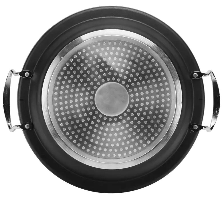 Inductie tajine Ø 30 cm met aardewerk deksel – gietaluminium, 4–8 personen – foto 4