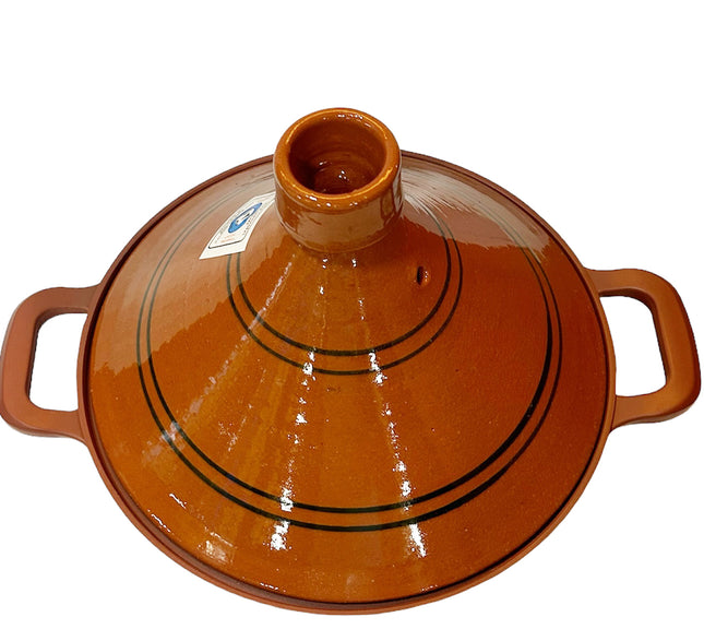 Cuilina tajine Maroc Ø 30 cm – inductie, handbeschilderd keramisch deksel – foto 2