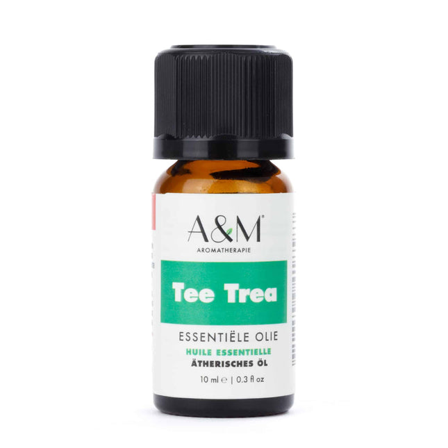 Tea tree essentiële olie van A&M – sterke etherische olie om te verdunnen