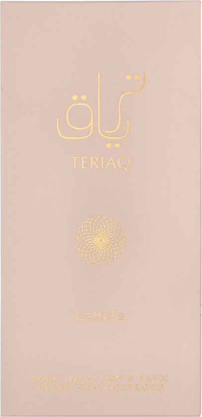 Lattafa Teriaq eau de parfum (EDP) 100 ml – amber vanille, unisex – foto 3