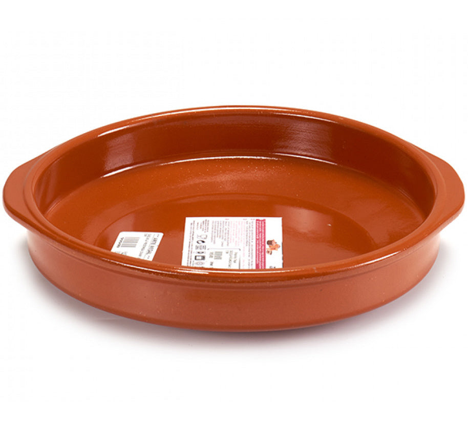Plat à four en terre cuite 28 cm