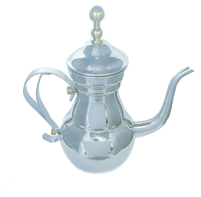 Aladdin theepot zilverkleurig – met uitneembaar filter, 1,1 of 1,5 liter – foto 2
