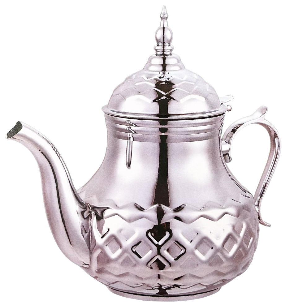 Oosterse Marokkaanse theepot RVS, ook voor inductie – 0,8 tot 1,8 liter – foto 7