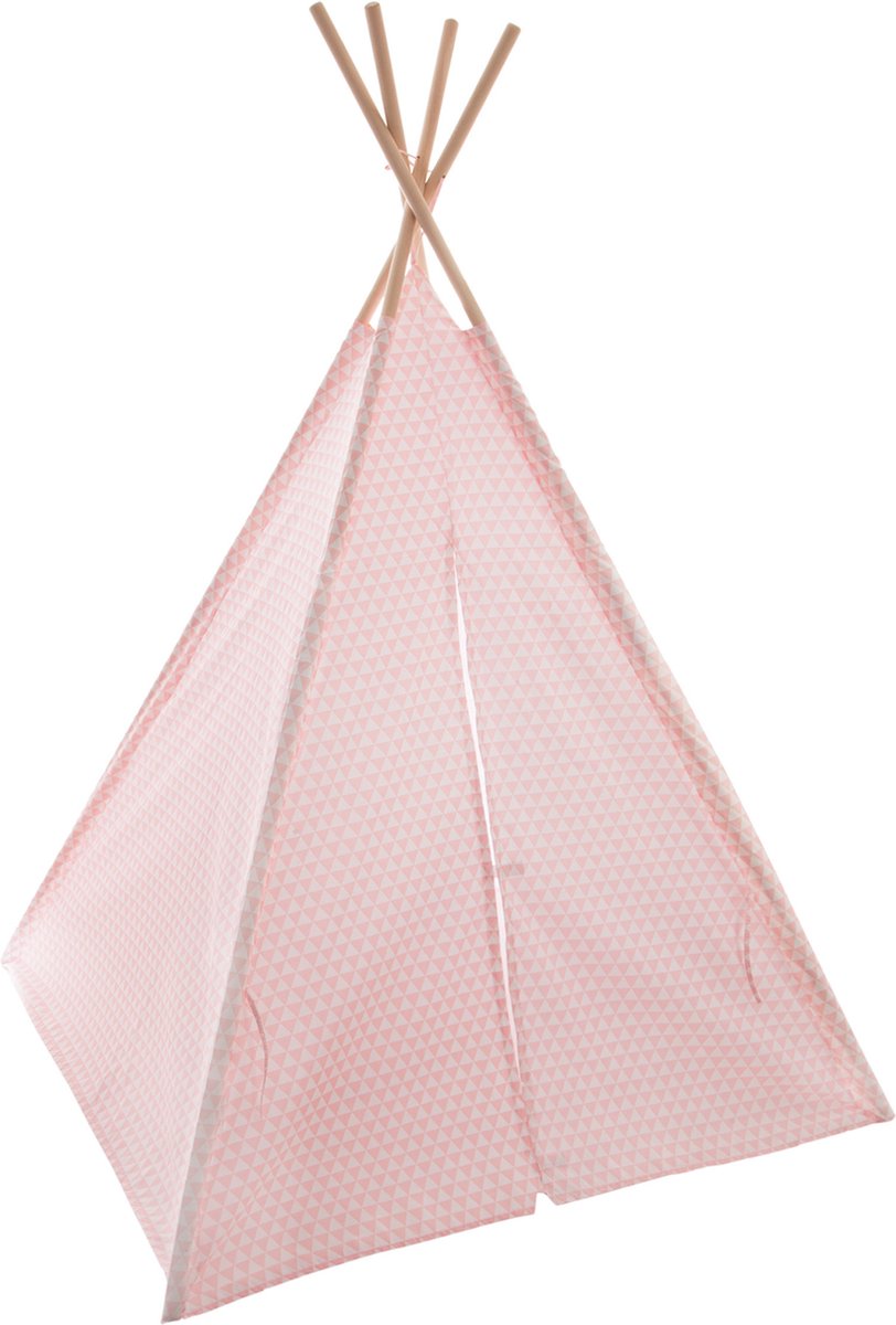 Atmosphera tipi-tent voor kinderen – roze speeltent, 120 x 120 x 160 cm – foto 2