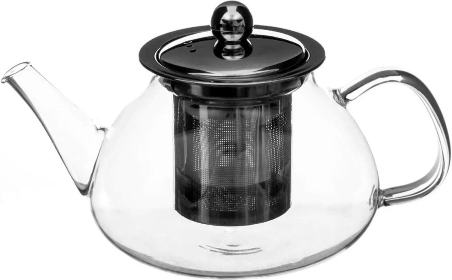 Secret de Gourmet glazen theepot met RVS-filter – 850 ml