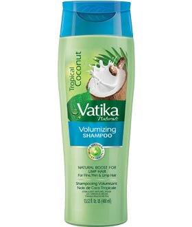 Dabur Vatika shampoo Tropical Coconut 200 ml – met kokos, henna en castorolie