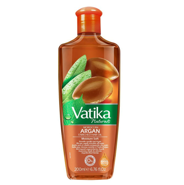 Dabur Vatika argan haarolie 200 ml – met Marokkaanse arganolie