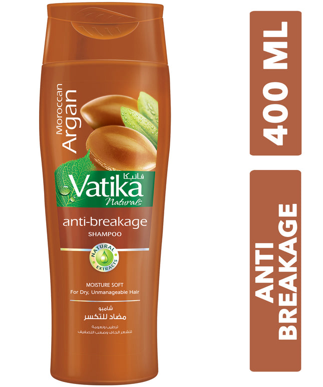 Dabur Vatika argan shampoo – voor droog en onhandelbaar haar, 400 ml