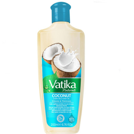 Dabur Vatika coconut hair oil – kokos haarolie met kruiden, 200 ml
