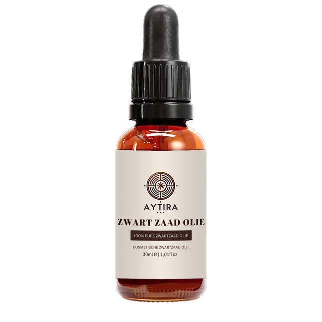 AYTIRA zwarte zaadolie (Nigella sativa) – 100% puur, koudgeperst, 30 of 100 ml – foto 2