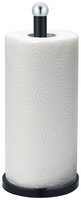 Kinghoff - keukenrol houder - 15 x 36 cm - zwart