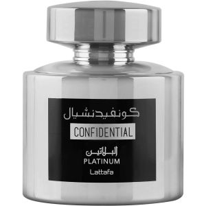 Herenparfum EDP Lattafa 100 ml Confidential Platinum