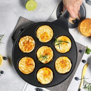 pancake 7 kop marmeren - Crêpemaker - ook geschikt voor inductie