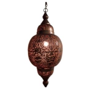 Marokkaanse filigrain arabia hanglamp vintage koper